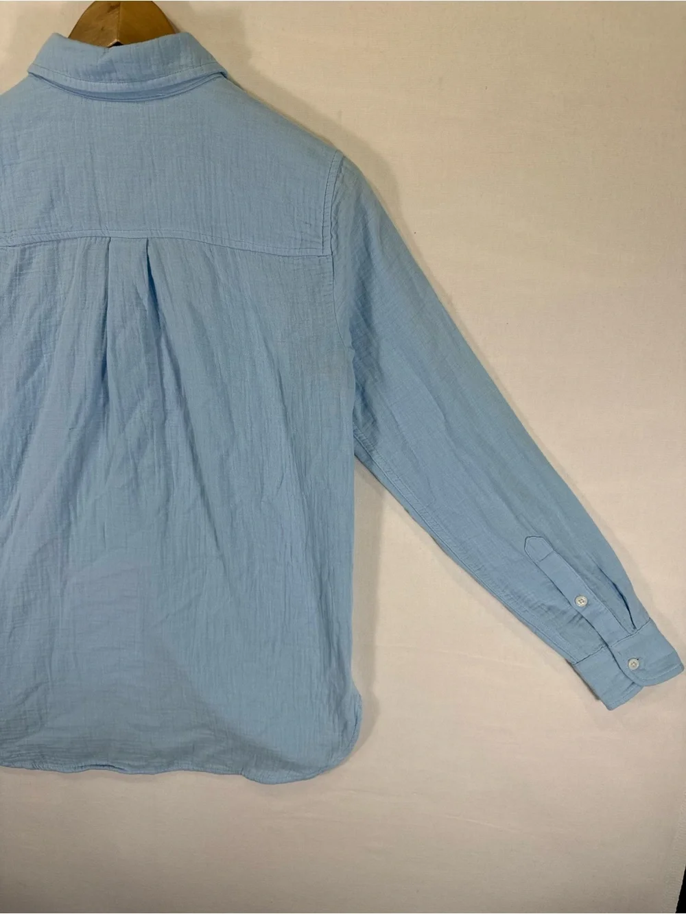 J. Crew Light Blue Women's Button-Down Shirt